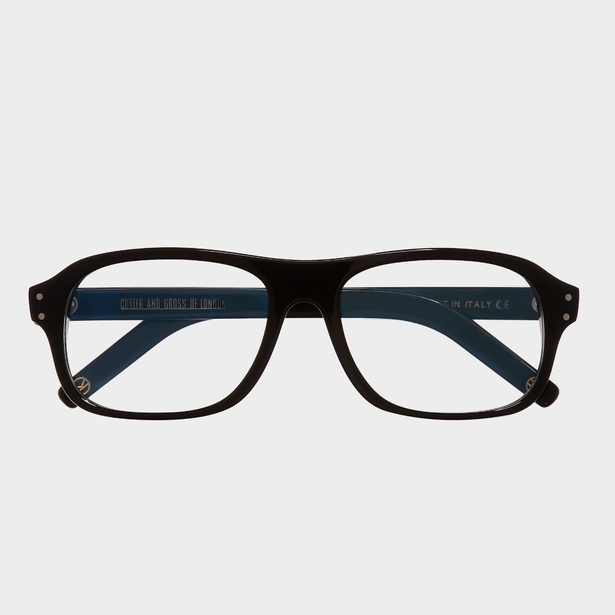 0847V3 Kingsman Optical Round Glasses-Black